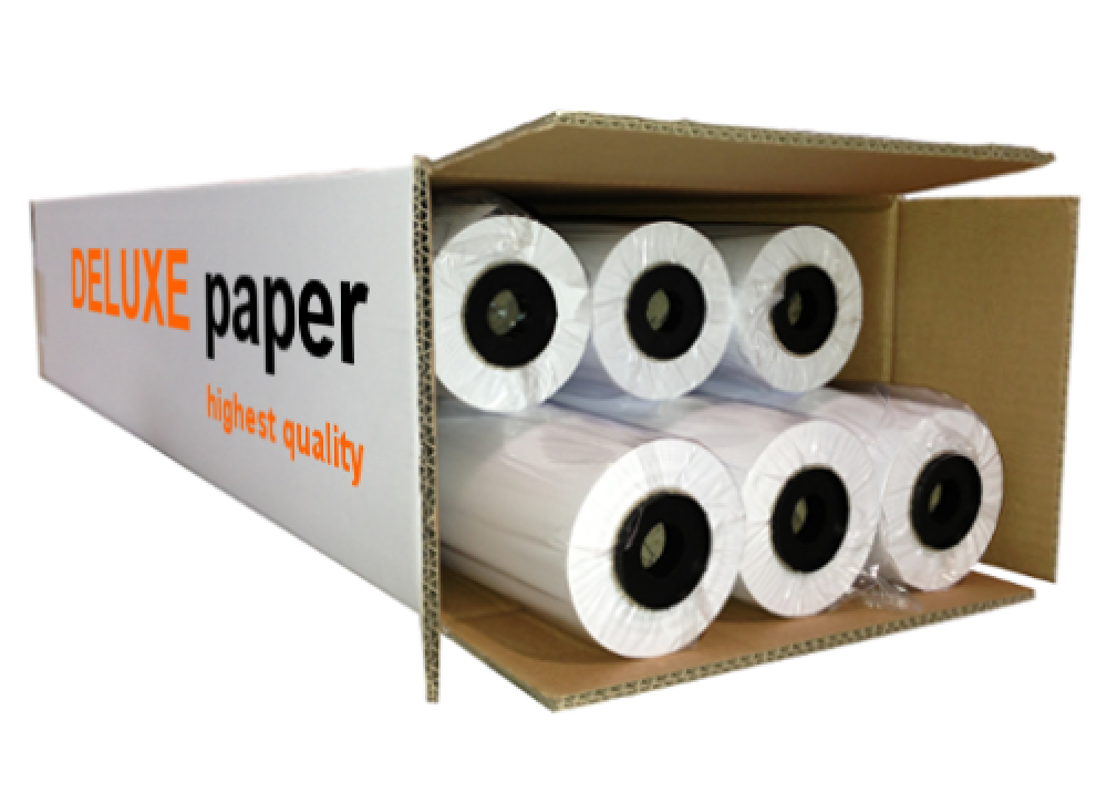 DELUXE paper ungestrichen 90g/m², 914mm x 50m