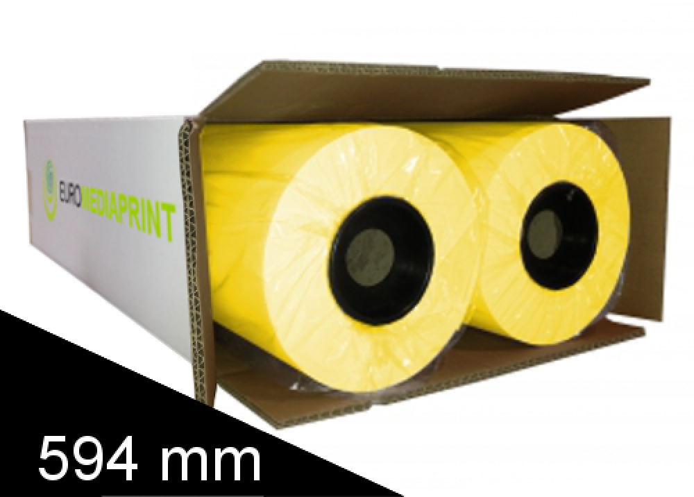 PPC Kopierpapier neonfarbig | 90g/m², 594mm x 150m